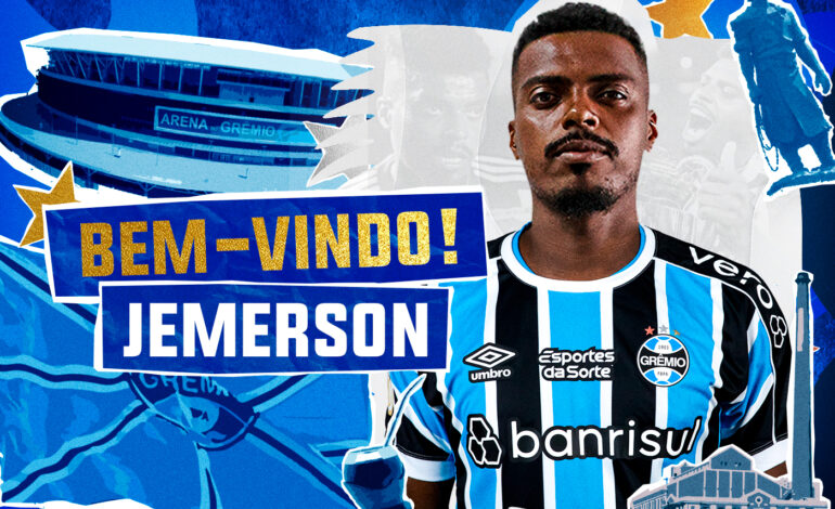 Grêmio anuncia contratação do zagueiro Jemerson ex Atlético-MG