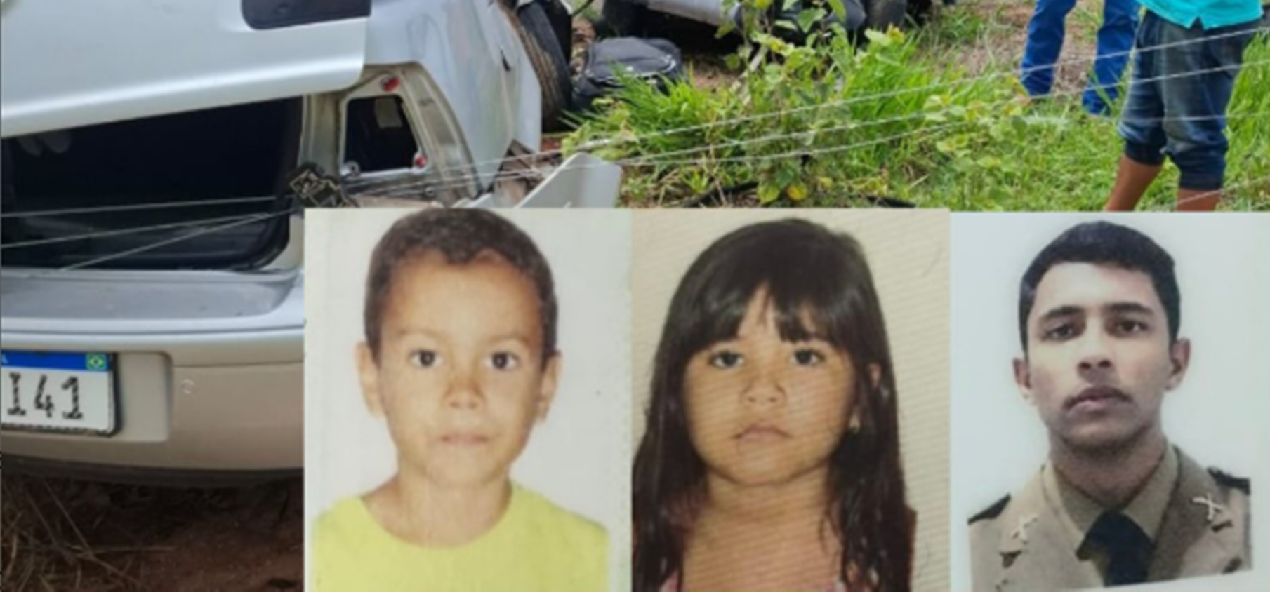 Vitimas de grave acidente na MGC-418 são identificadas